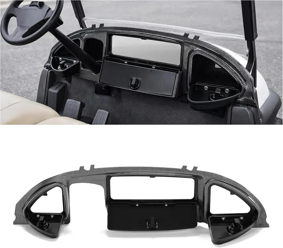 ALMULOO Golf Cart Dash Board Cover Compatible with 2008.5-Up Club Car