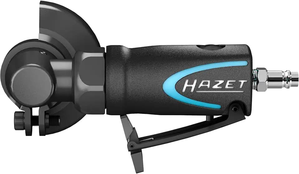 HAZET Mini Winkelschleifer 9033M-7, Länge 129 mm, Betriebsdruck 6.3 bar