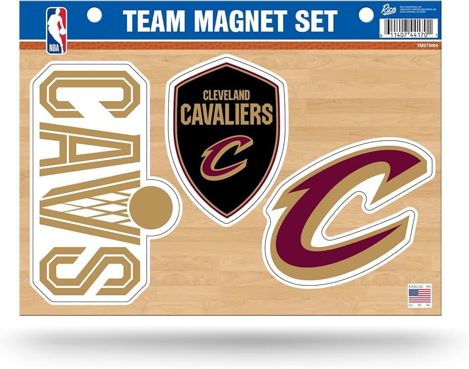 Rico Industries NBA Basketball Team Magnet Sheet