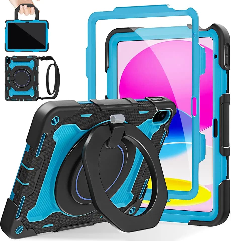 ROISKIN Case for iPad (A16) 11th/10th Generation 11/10.9 Inch for Kids