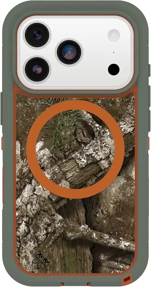OtterBox iPhone 17 Pro Defender Series Pro XT Clear - Realtree Green Camo