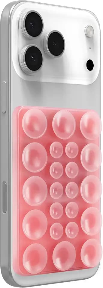 ZAGG Snap Selfie Suction Mount – MagSafe-Compatible Selfie Mount for iPhone, Magnetic Suction Cup Holder for Hands-Free Photos, Video Calls & Tutorials, Secure Grip & Easy Removal Design, Pink
