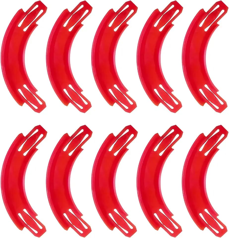 Racetrack Connectors Compatible with Hot Wheels, 90 Degree Banked Turn