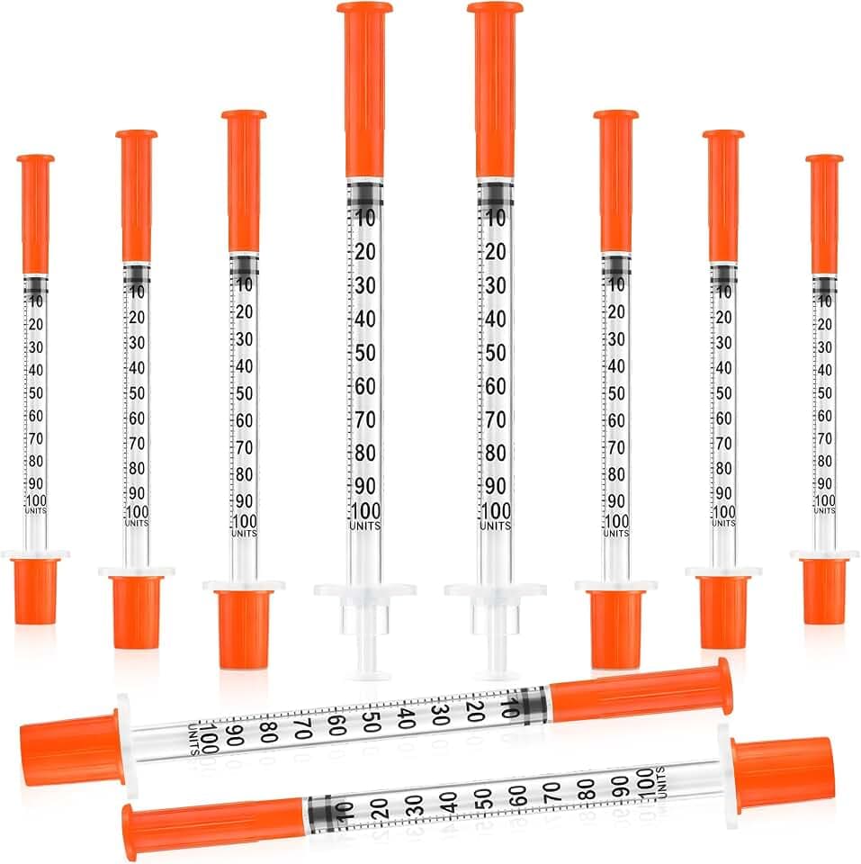 100 Stück 1ml/cc 29, 8mm Plastiktube, Prazise MessungMehrzweck-Messwerkzeuge