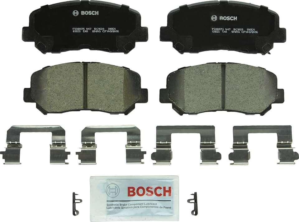 BOSCH BC1623 QuietCast Premium Ceramic Disc Brake Pad Set - Front