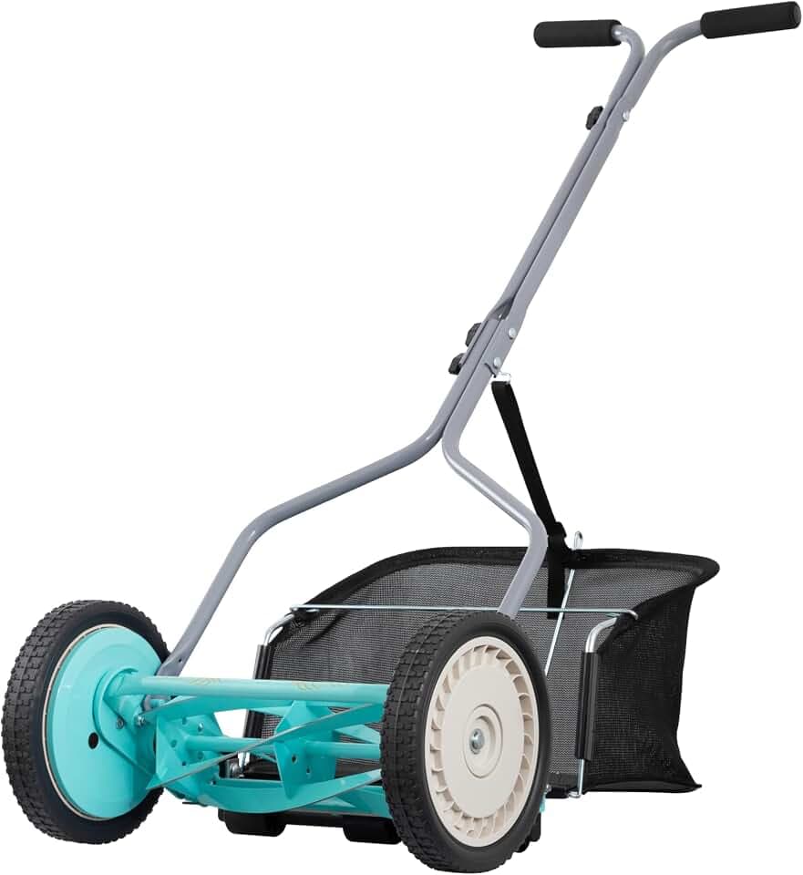 American Lawn Mower 1304-14GC 14" 5-Blade Reel Mower with Grass Catcher