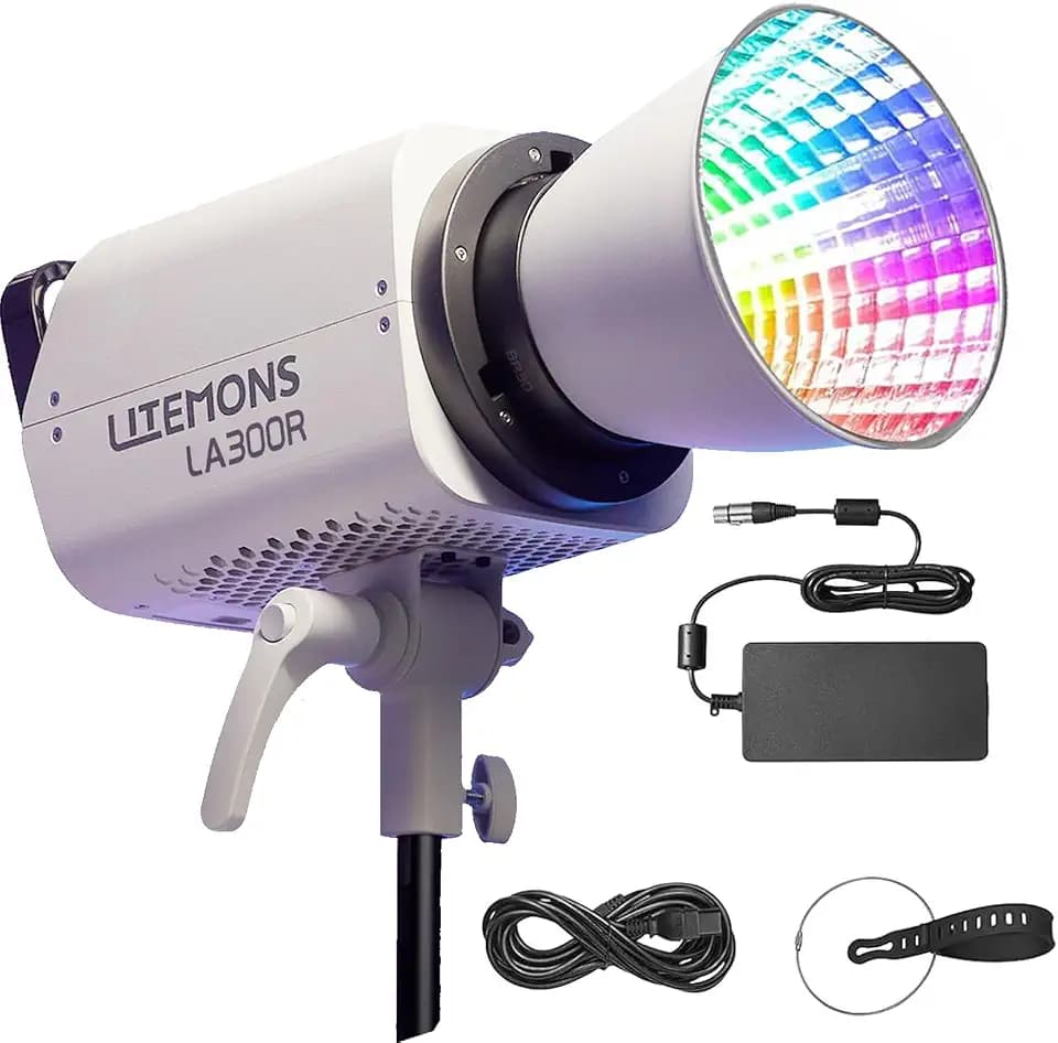 Godox LA300R RGB Video Light 330W Full-Color LED Light,Support NFC and APP Control for Video Photography and Vlogging