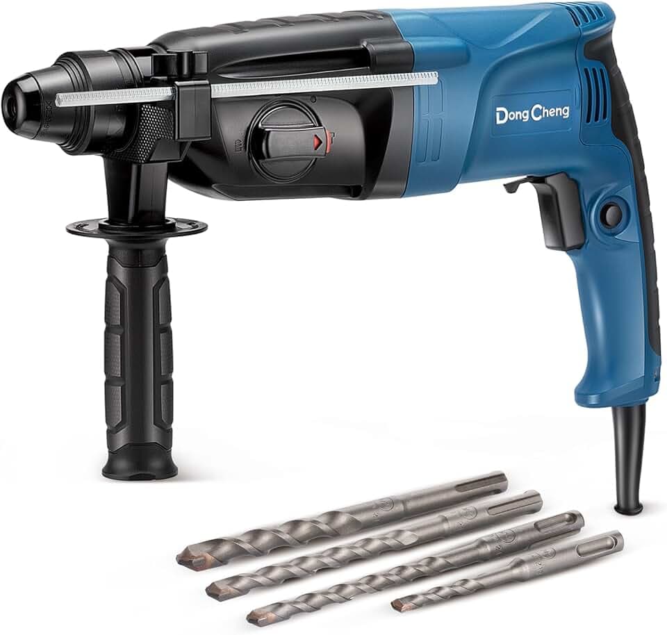 DongCheng Bohrhammer 800W, Schlagenergie 2,8J, Bohren bis 26mm