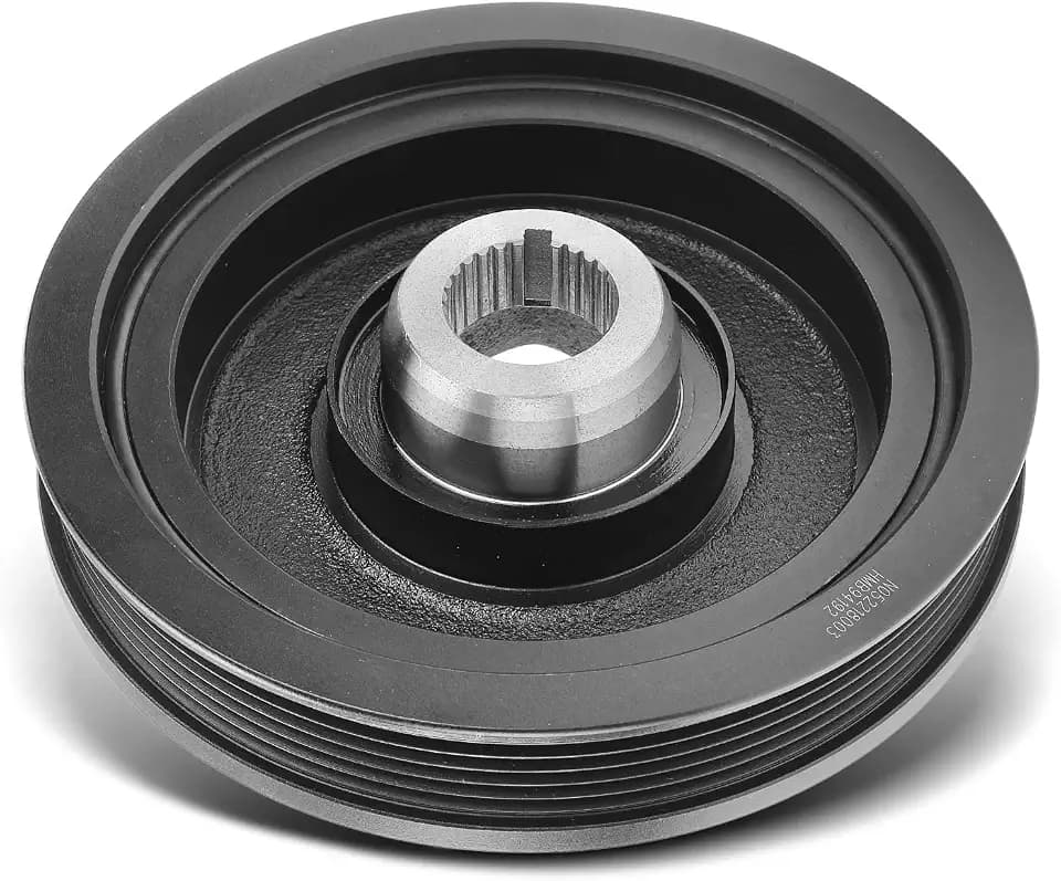 A-Premium Engine Harmonic Balancer Crankshaft Pulley Compatible with Honda