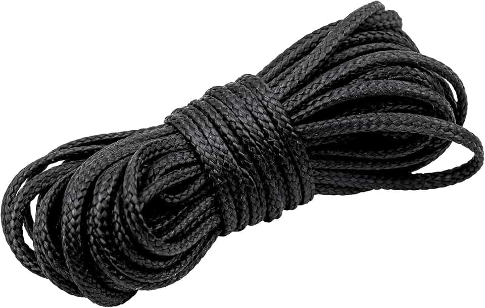 RNA 3/8" Nylon Braided Pruner Cord | 16 Ft Durable Tree Pruning Rope & Pole Saw Replacement Pull String | Lightweight Starter Cord for Lawn Mowers, Generators, Snowblowers & More