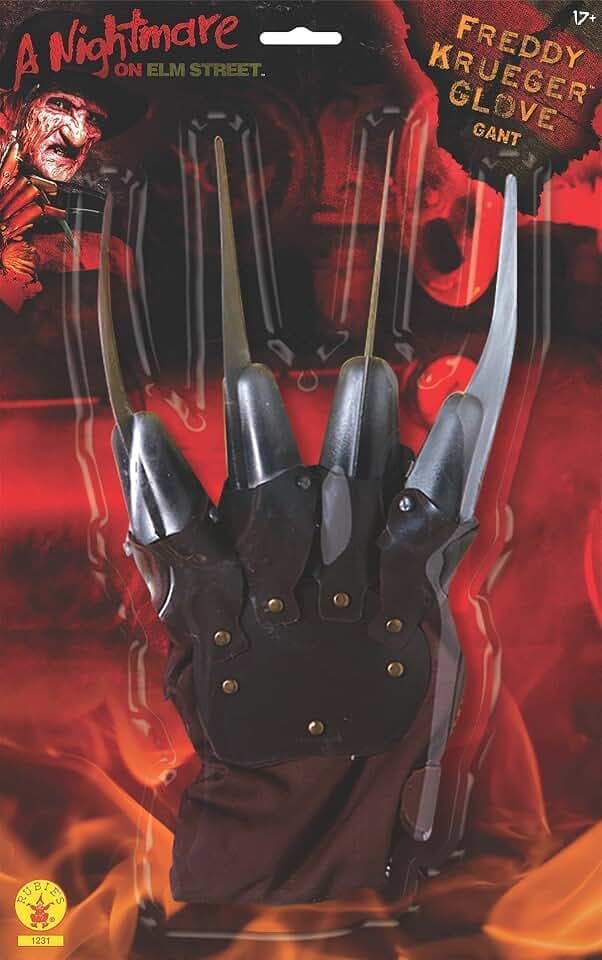 Rubies at Party City A Nightmare on Elm Street: Freddy Krueger Classic Glove for Adults, Men's