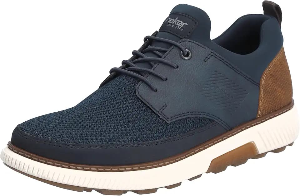 Rieker Herren Slipper schwarz