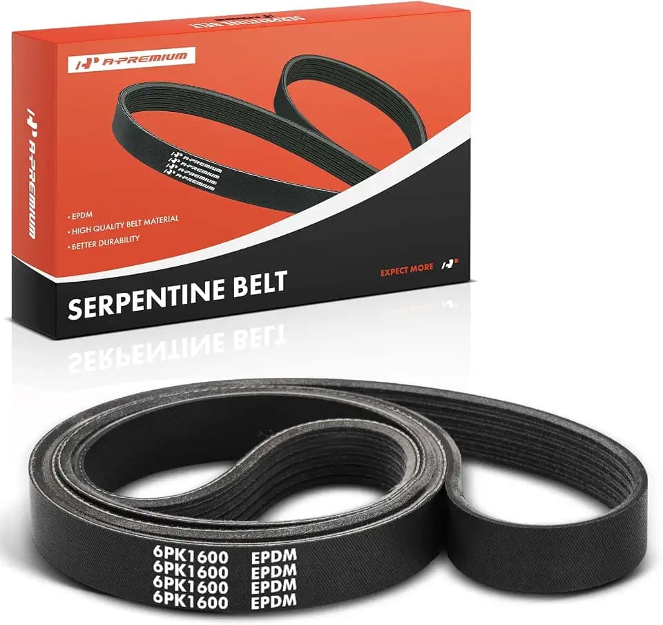 A-Premium Serpentine Belt 6-Rib 63.04 In Compatible with Hyundai