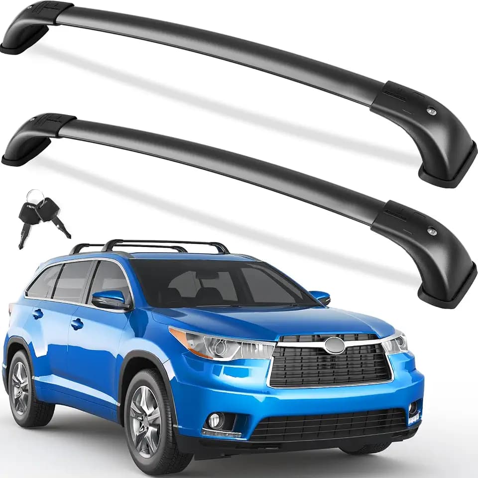 Roof Rack Cross Bars for 2014-2019 Toyota Highlander XLE Limited & SE