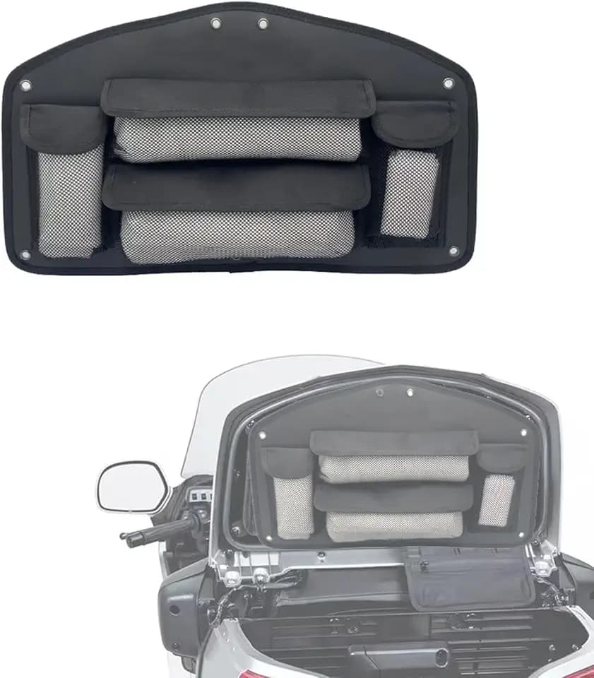 Motorcycle Trunk Lid Organizer Bag Removable Travel Luggage Bag
