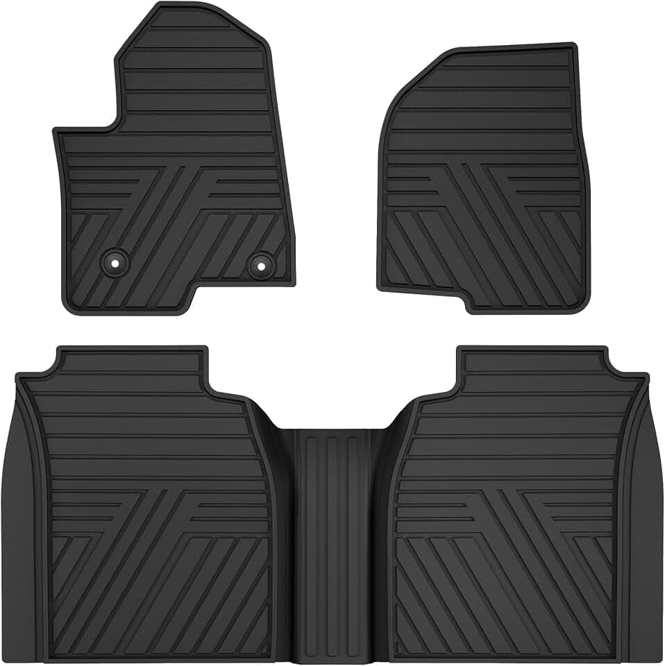 Multi-Color Floor Mats for Chevy Silverado GMC Sierra 2019-2026 Crew Cab