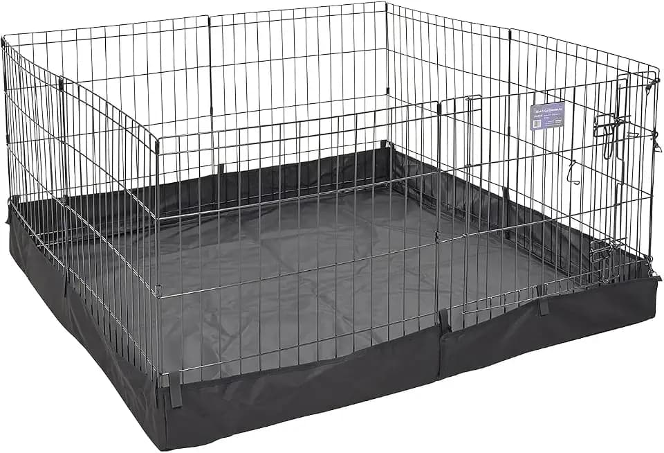 MidWest Homes for Pets Quadratischer Trainingsstift aus Netzstoff