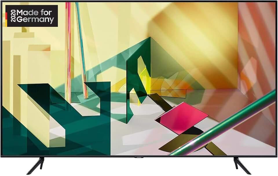 Samsung QLED 4K Q70T 189 cm (75 Zoll) (Quantum Prozessor 4K, Dual LED, Quantum HDR) [Modelljahr 2020]