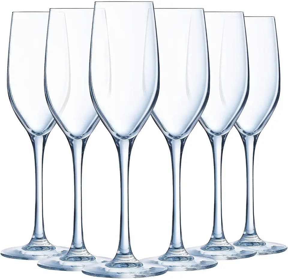 Chef&Sommelier, Sektgläser, Sequence, 17 cl, 6er Set