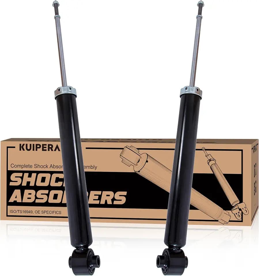 KUIPERAUTO Rear Complete Struts Coil Spring Assembly 37341 344658 Compatible with 2011-2016 Kia Sportage, 2010-2013 Hyundai Tucson, 2019-2020 Santa Replacement Shock Absorbers