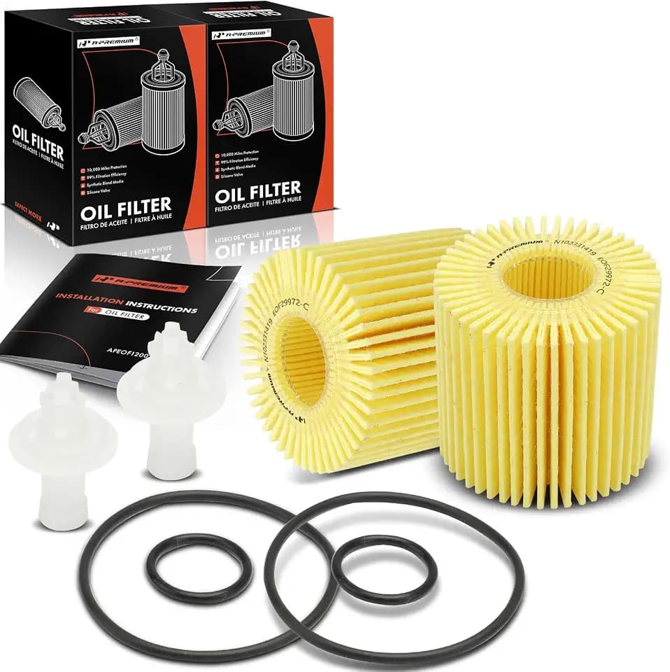 A-Premium 2-PC 10K Miles Protection Oil Filter