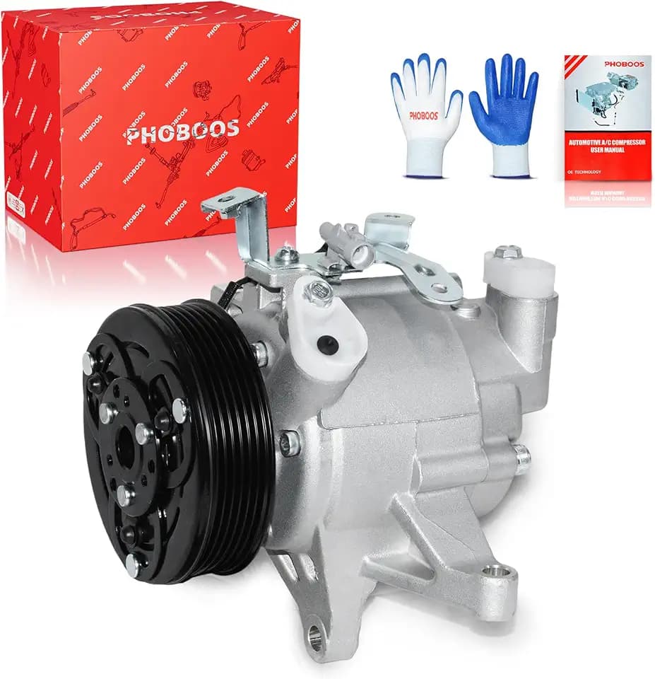 PHOBOOS A/C Compressor with Clutch Compatible with Subaru