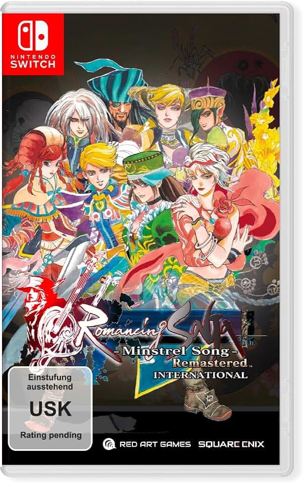 Romancing SaGa - Minstrel Song Remastered International (Nintendo Switch) [Blu-ray]