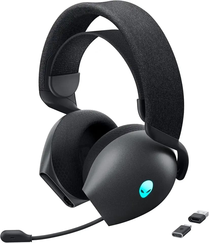 Alienware Wireless Gaming Headset, Active Noise Canceling