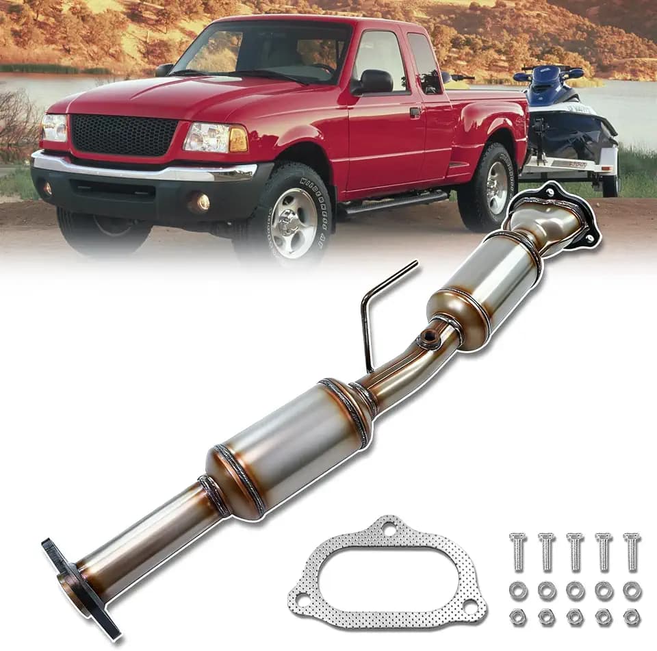 Rear Catalytic Converter for 2001-2003 Ford Ranger, Mazda B3000/ B4000 3.0L 4.0L (EPA Compliant)