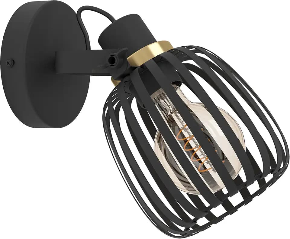 EGLO Wandlampe Girona, Wandleuchte für innen mit schwenkbarem Spot