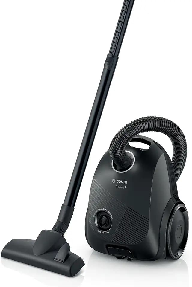 BOSCH GL20S Noir - Aspirateur avec sac - 600 W - Niveau sonore 80 dB
