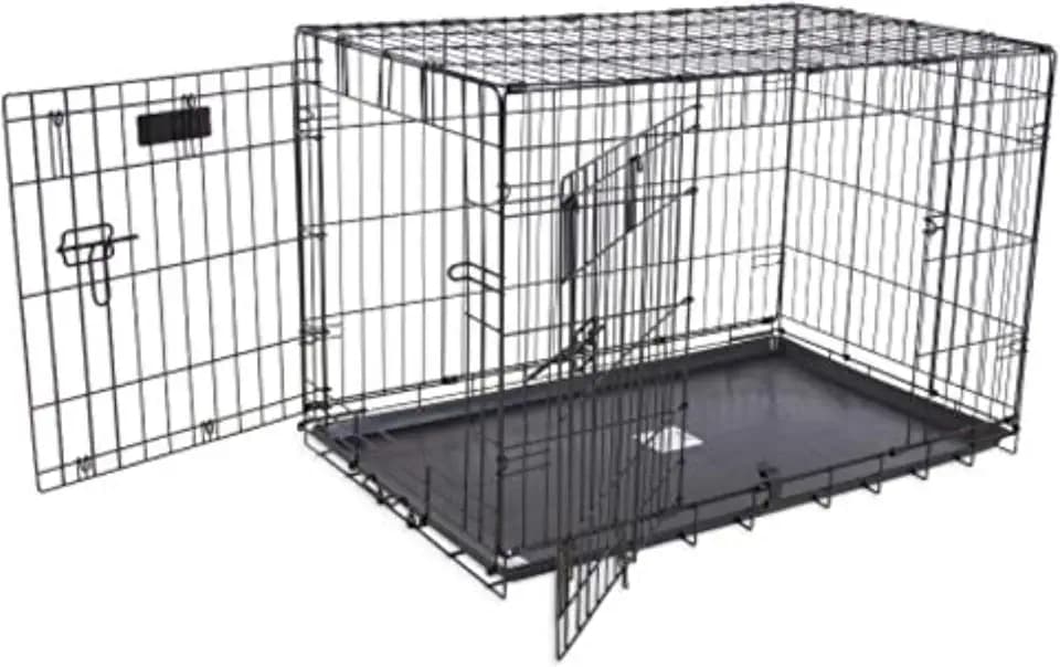 Precision Pet Products Two Door Provalue Wire Dog Crate, 42in