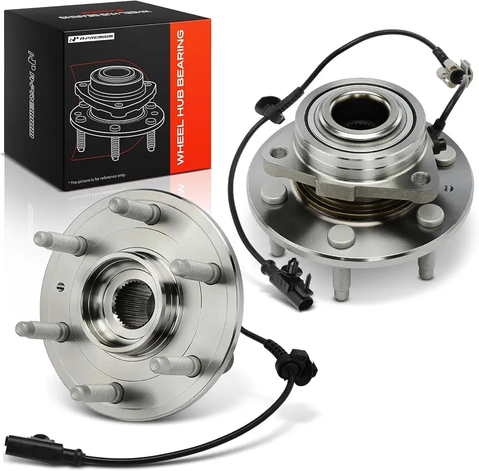 A-Premium Front Wheel Bearing Hub Assembly for Chevy Silverado 1500 07-13