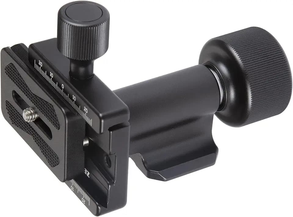 MonoGimbal Head for Monopod Tripod, Side Tilt Gimbal Head