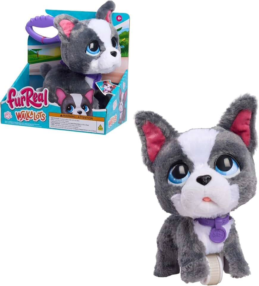 FurReal Walk-A-Lots French Bulldog Interactive Toy Dog