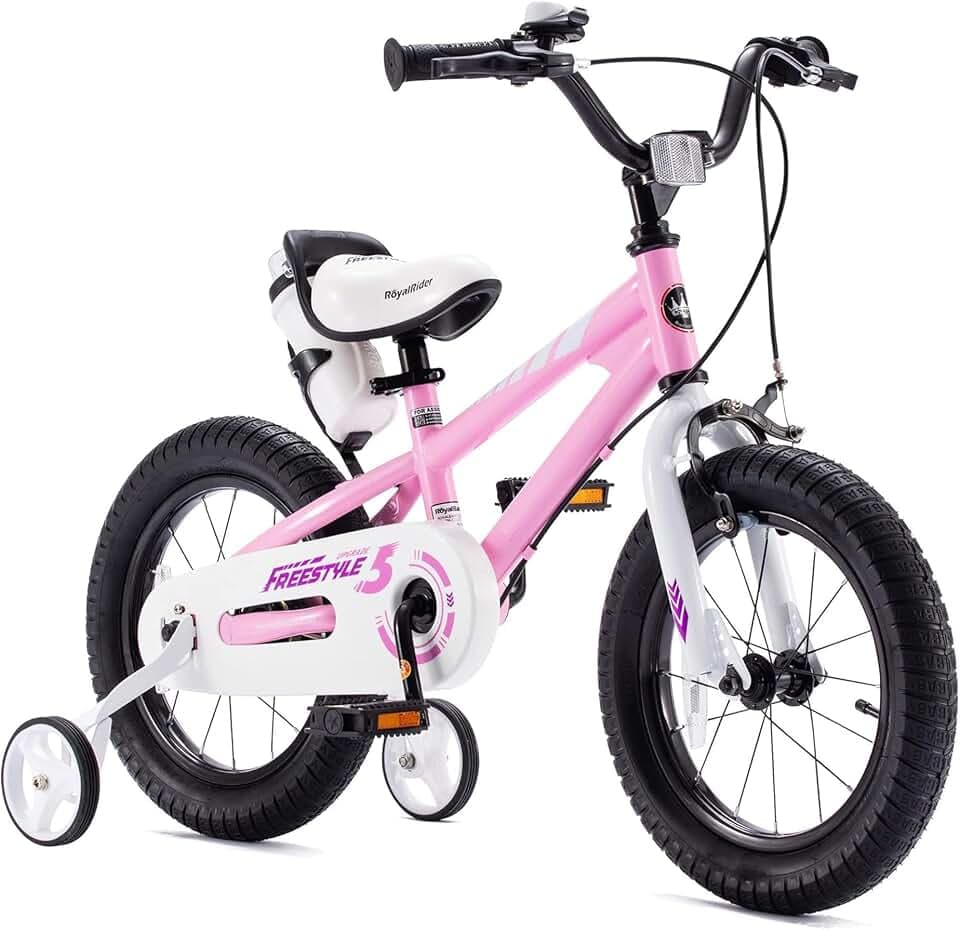 RoyalBaby Freestyle Kids Bike Dual Handbrakes Ages 3-10 Years