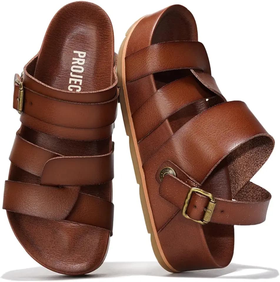 Project Cloud Platform Sandals for Women Strappy Wedges Plush Insole 2026