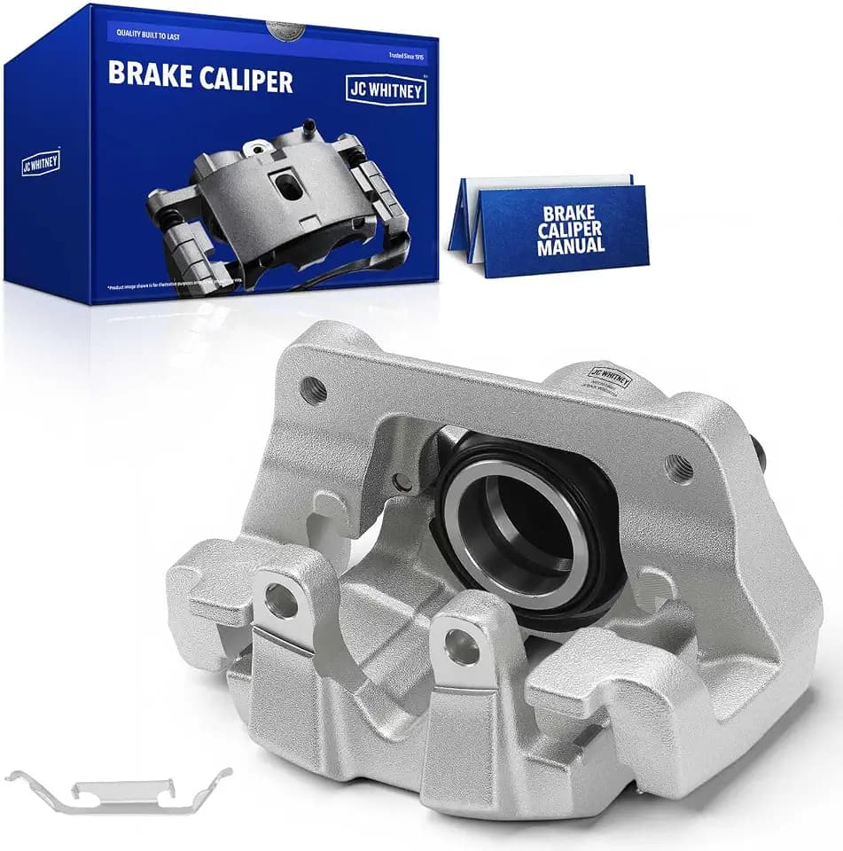 JC Whitney Front Left Brake Caliper Assembly with Bracket