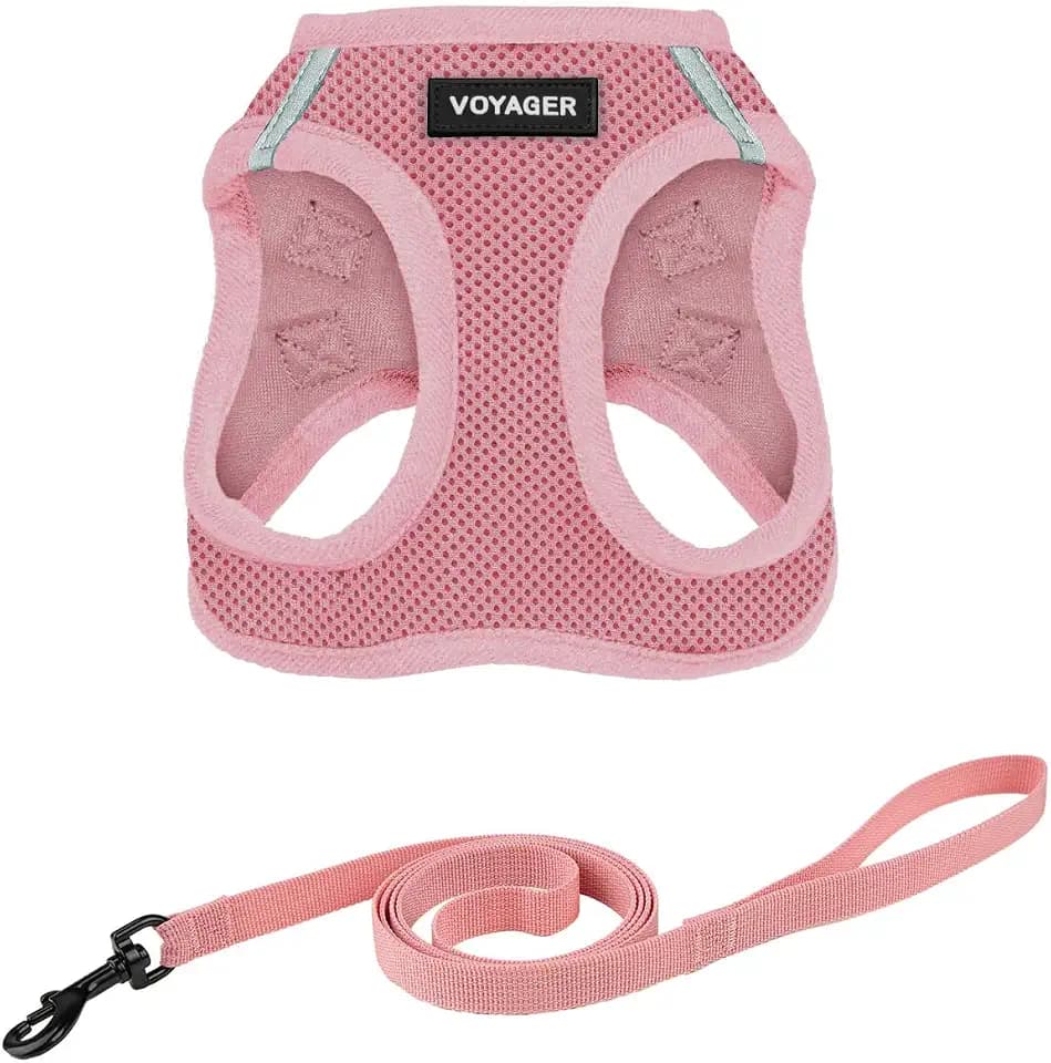 Voyager Step-in Air Cat Harness & Leash Set - Pink, XX-Small