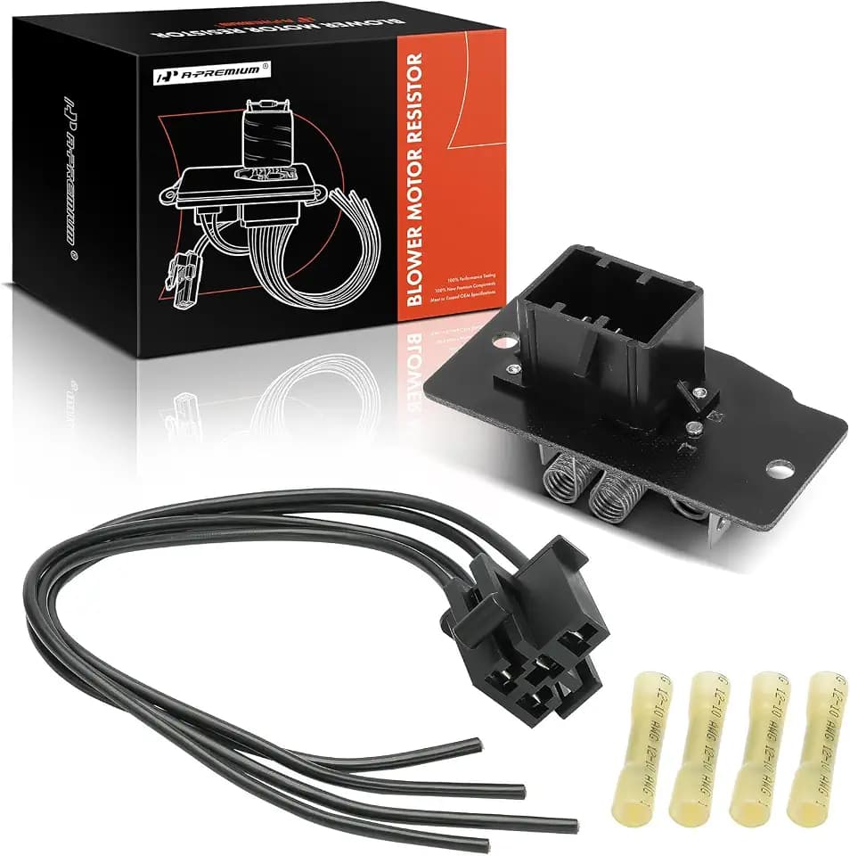 A-Premium Front HVAC Blower Motor Resistor Compatible with Mercury, Ford