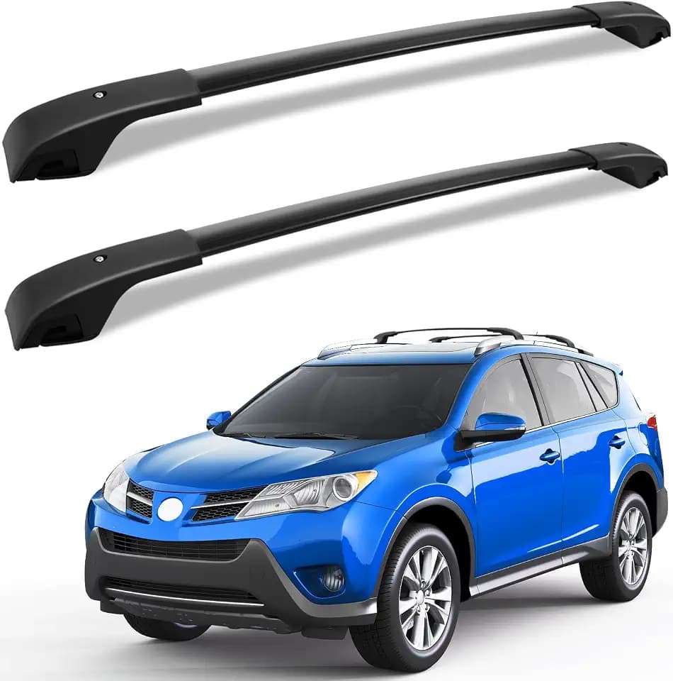 KINGGERI Roof Racks Cross Bars for Toyota RAV4 2013-2018