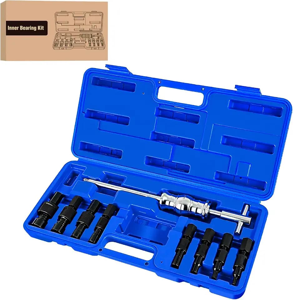 GOOACC 9PCS Blind Inner Bearing Puller Set with Slide Hammer 8-32MM Collets