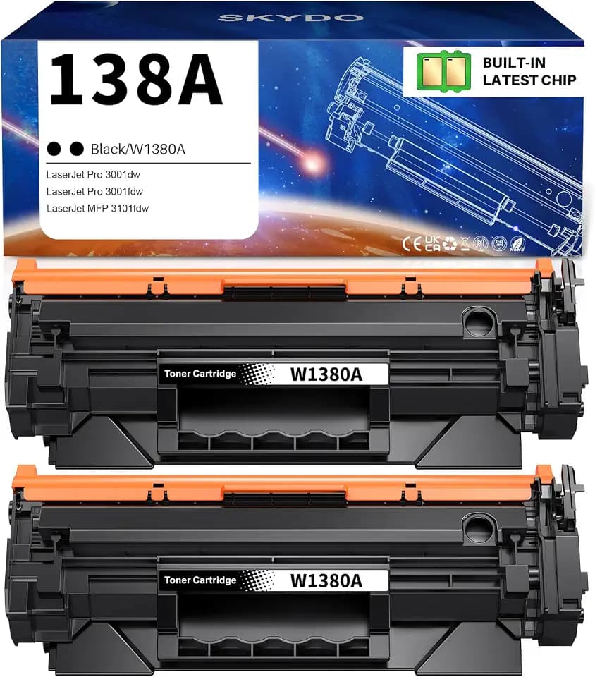 138A Toner Cartridge Replacement for HP 138A 138 A 138X Toner Cartridge