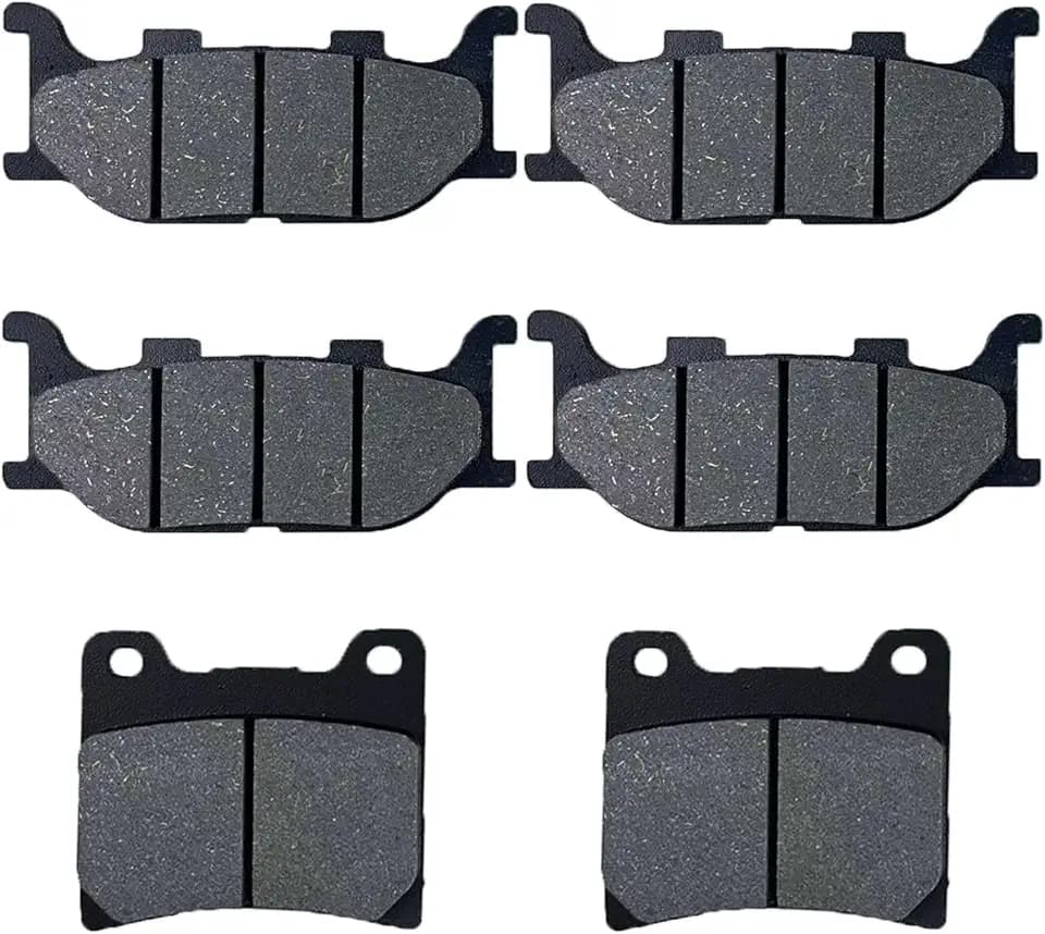 vstar 1100 brake pads Front and Rear for Yamaha 1100 vstar XVS 1100 Virago 1100 XV1100 XVS 1100 Custom A Dragstar Classic XVS1100 V-Star Slverado Drag Star 1100 Custom Midnight