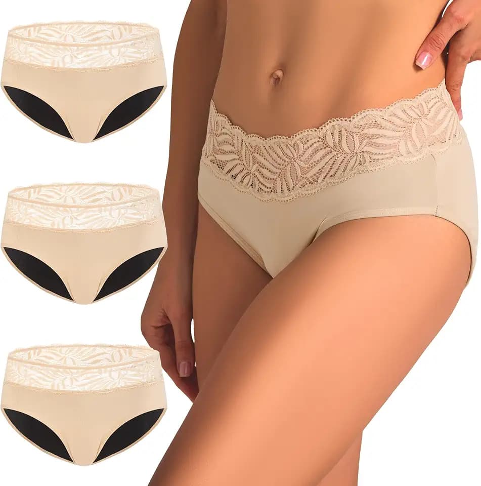 Battewa Leakproof Women Incontinence Underwear 100ml Absorbency