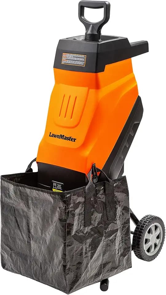 LawnMaster Electric Wood Chipper 1.8'' Cutting Diameter with Bag, FD1503