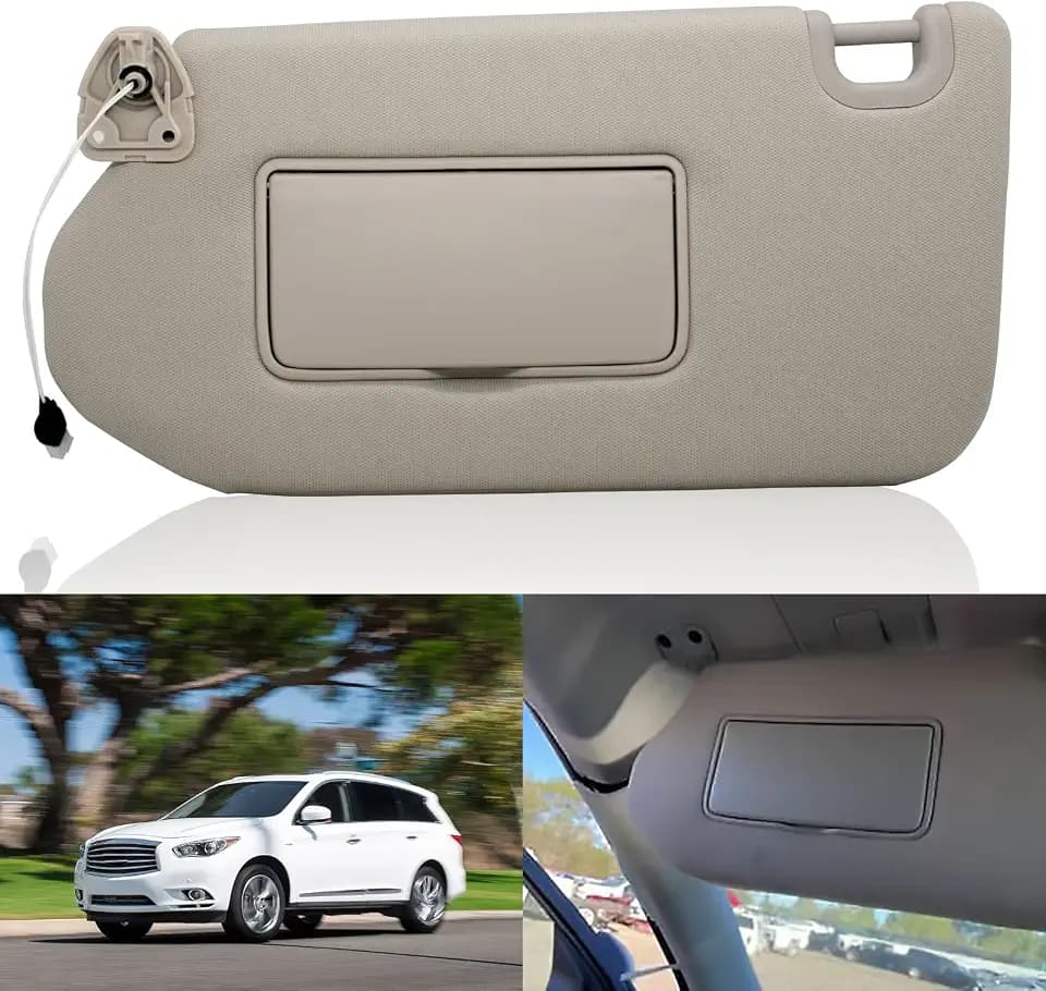 Sun Visor Fit 2013-2020 Nissan Pathfinder 2014-2020 Infiniti QX60 2013 JX35