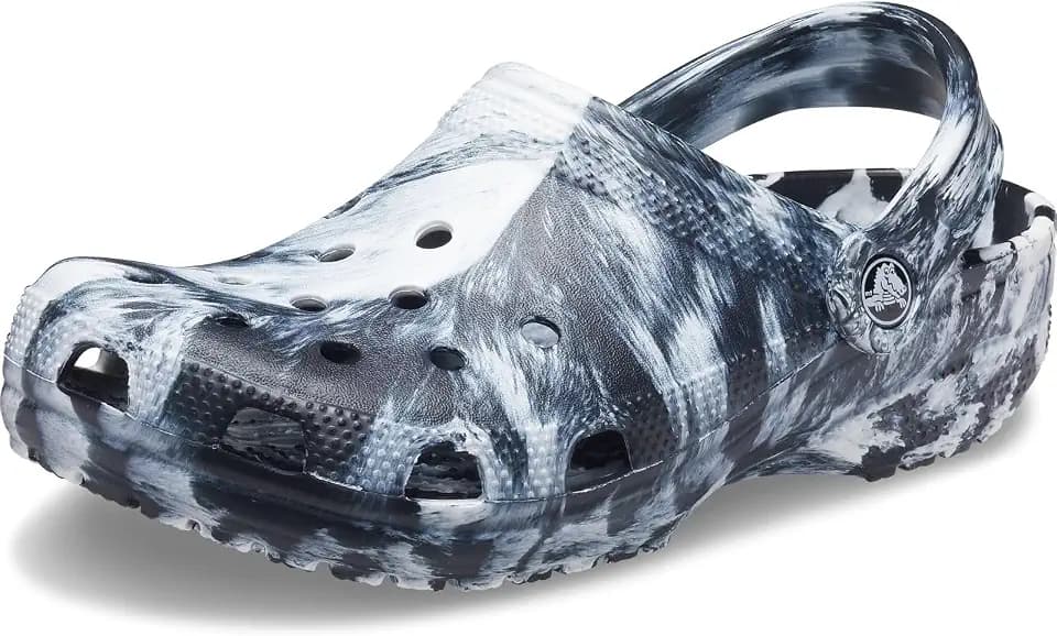 Crocs Unisex-Adult Classic Marbled Tie-dye Clogs