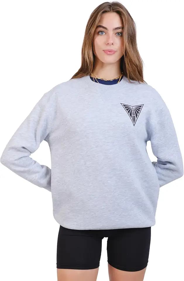Ultra Game Women's WNBA Official Velvet Plush Crew Sweatshirt