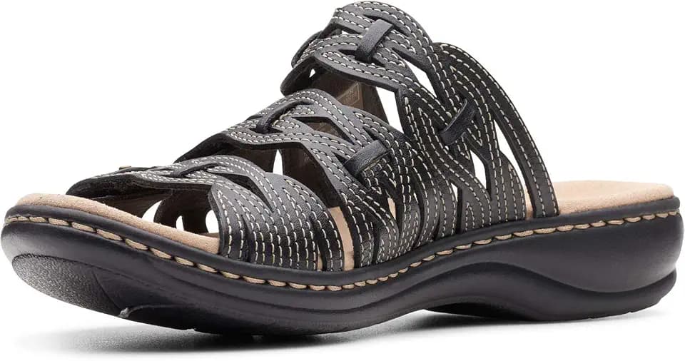 Clarks Women's Leisa Faye Flat Sandal